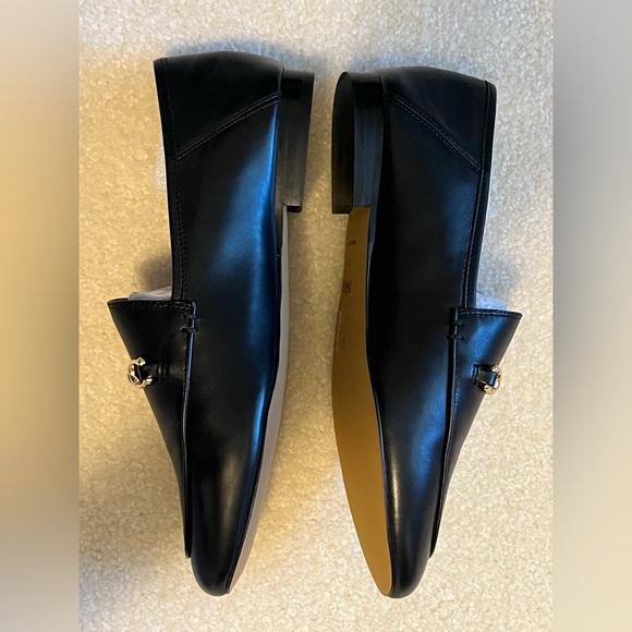 Coach Haley Leather Loafer Black 7.5B - Picture 5 of 15